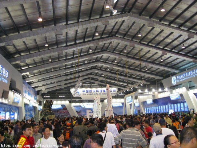 老航展馆空间相对狭小