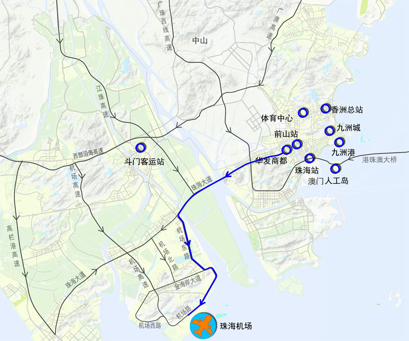 听说今年不能自驾去看珠海航展,要怎么乘车前往呢?